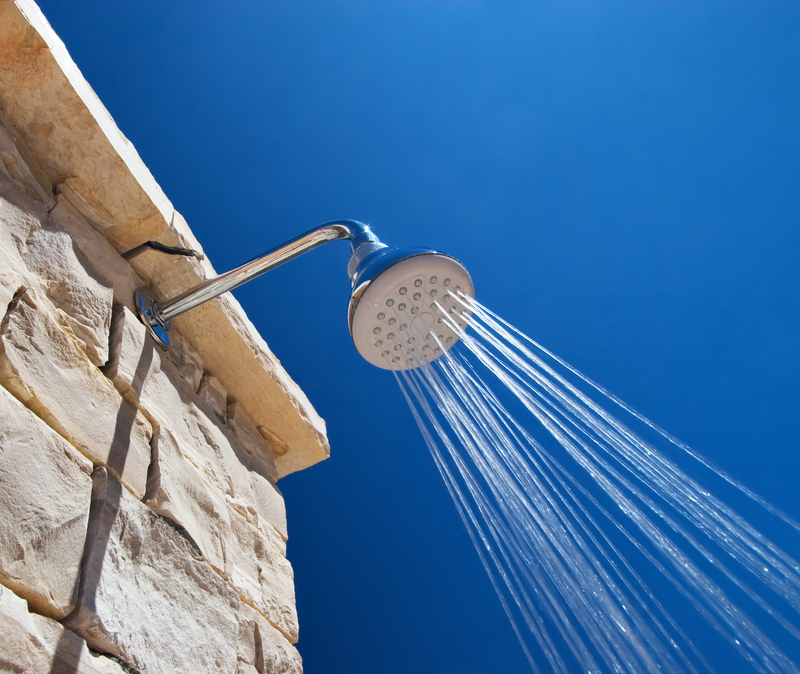 Stay cool in the Arizona heat with a cold shower