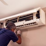 Professional maintenance to prevent carbon monoxide leaks in home HVAC systems.